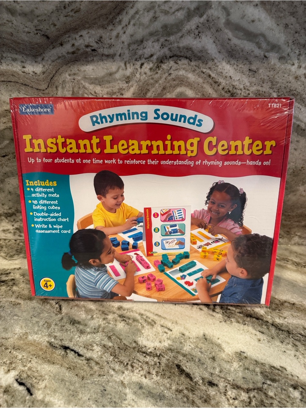 Lakeshore Rhyming Sounds Instant Learning Center model # TT821 ages 4-6 New